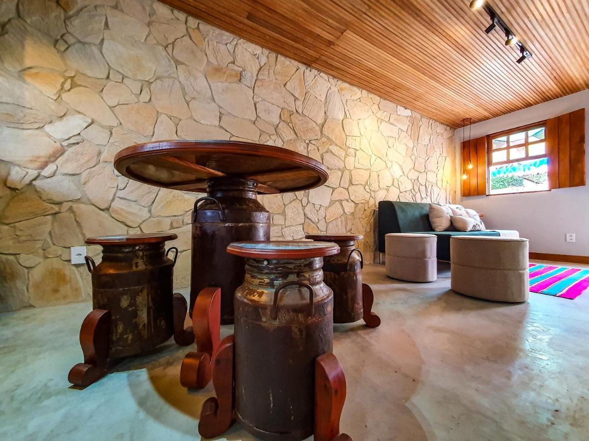Casita Amarela Na Rua Mais Charmosa De Mucuge - Ba 빌라 외부 사진