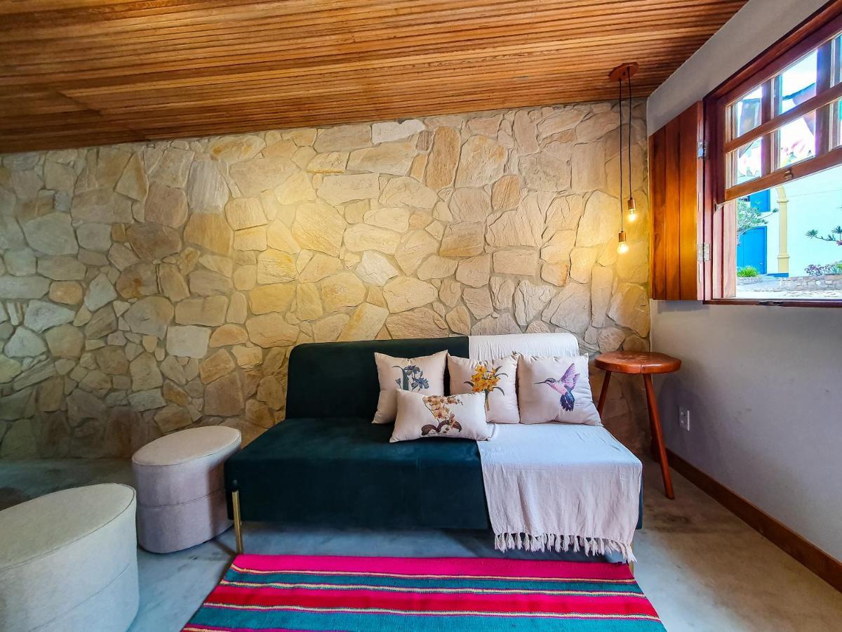 Casita Amarela Na Rua Mais Charmosa De Mucuge - Ba 빌라 외부 사진
