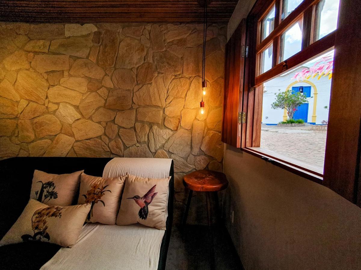 Casita Amarela Na Rua Mais Charmosa De Mucuge - Ba 빌라 외부 사진