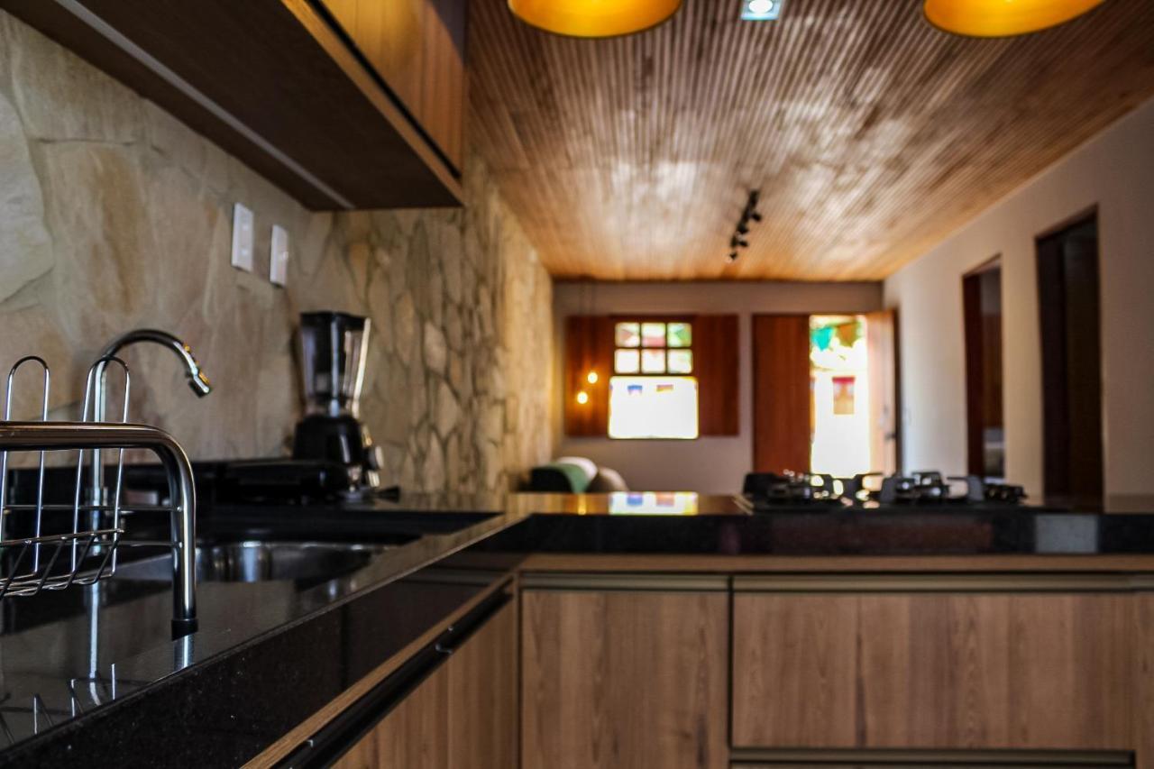 Casita Amarela Na Rua Mais Charmosa De Mucuge - Ba 빌라 외부 사진