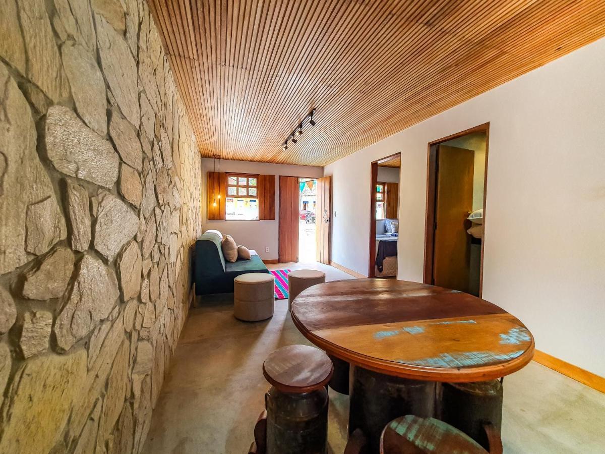 Casita Amarela Na Rua Mais Charmosa De Mucuge - Ba 빌라 외부 사진