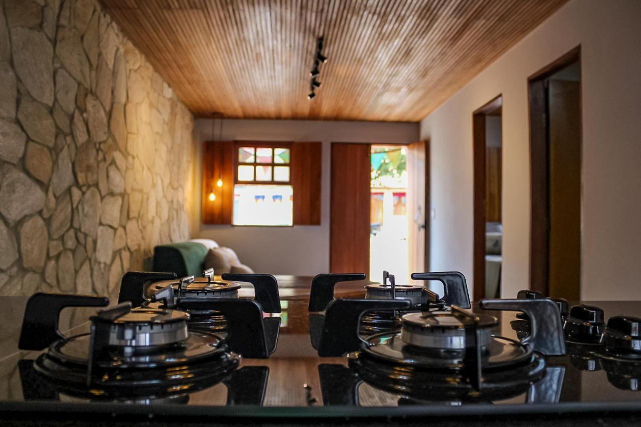 Casita Amarela Na Rua Mais Charmosa De Mucuge - Ba 빌라 외부 사진