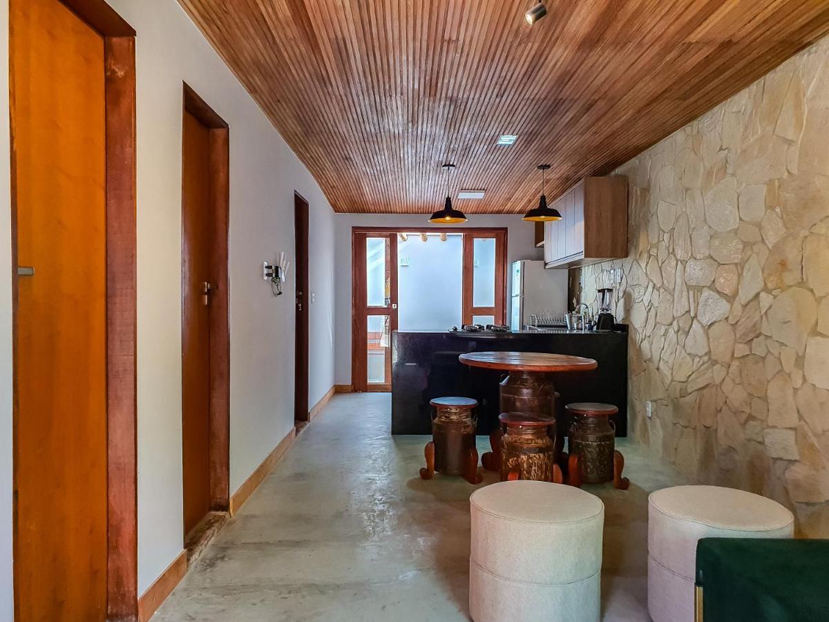 Casita Amarela Na Rua Mais Charmosa De Mucuge - Ba 빌라 외부 사진